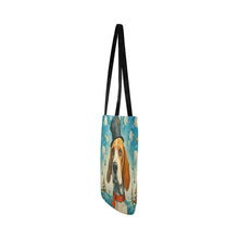Load image into Gallery viewer, Seafaring Splendor Beagle Special Lightweight Shopping Tote Bag-White-ONESIZE-2