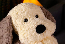 Load image into Gallery viewer, Shaggy Coat Old English Sheepdog Stuffed Animal Plush Toy-7