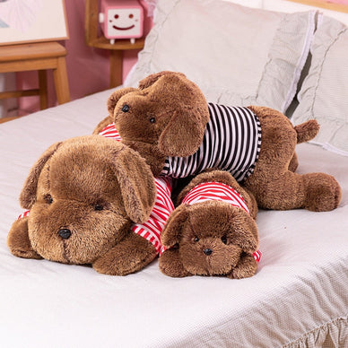 Shaggy Goldendoodle Stuffed Animal Huggable Plush Toys (Small to Giant Size)