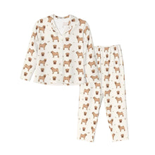 Load image into Gallery viewer, Shar Pei Pajamas for Women - XL Available - Yes I Love Apricot Dilute Shar Peis-Pajamas-Apparel,Dog Mom Gifts,Pajamas,Shar Pei-9