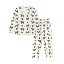Load image into Gallery viewer, Shar Pei Pajamas for Women - XL Available - Yes I Love Blue Shar Peis-Pajamas-Apparel,Dog Mom Gifts,German Longhaired Pointer,Pajamas-11