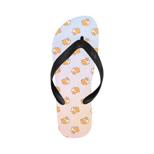 Load image into Gallery viewer, Shiba Inu Charm Carousel Unisex Slippers - 9 Colors-Footwear-Accessories,Dog Dad Gifts,Dog Mom Gifts,Shiba Inu,Slippers-Blush Horizon-S-25