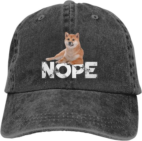 Image of a Shiba Inu baseball cap