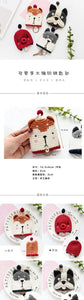 Shiba Inu Love Knitted Coin Purse and Keychain-Accessories-Accessories, Bags, Dogs, Keychain, Shiba Inu-6