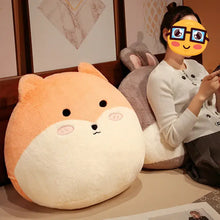 Load image into Gallery viewer, Shiba Inu Pillow - Sweet Cheeks Shiba Inu Plush Pillow-8
