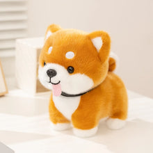 Load image into Gallery viewer, Shiba Inu Plush Toy - Tongue Out Shiba Inu-Brown Shiba Stand-21cm-22cm-15