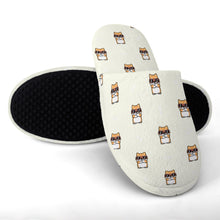 Load image into Gallery viewer, Shiba Inu Slippers for Women - Cool Shiba Shades - Flannel-Slippers-10