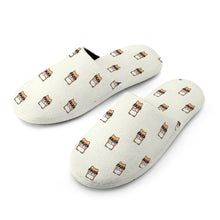 Load image into Gallery viewer, Shiba Inu Slippers for Women - Cool Shiba Shades - Flannel-Slippers-8