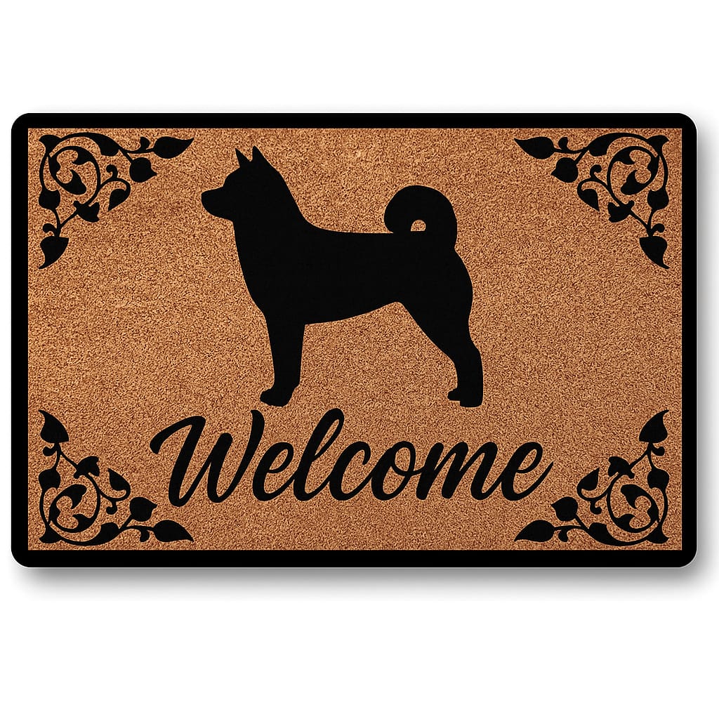 Warm Shiba Inu Welcome Door Mat-Home Decor-Doormat,Home Decor,Shiba Inu-1