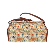 Load image into Gallery viewer, Shiba Inu&#39;s Springtime Delight Shoulder Bag Purse-Accessories-Accessories, Bags, Purse, Shiba Inu-One Size-5