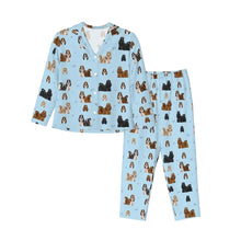 Load image into Gallery viewer, Shih Tzu Pajamas for Women - XL Available - Shih Tzu of Every Color-Pajamas-Apparel,Dog Mom Gifts,Pajamas,Shih Tzu-7