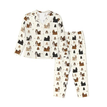 Load image into Gallery viewer, Shih Tzu Pajamas for Women - XL Available - Shih Tzu of Every Color-Pajamas-Apparel,Dog Mom Gifts,Pajamas,Shih Tzu-9