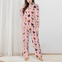 Load image into Gallery viewer, Shih Tzu Pajamas for Women - XL Available - Shih Tzu of Every Color-Pajamas-Apparel,Dog Mom Gifts,Pajamas,Shih Tzu-Pink-XS-1
