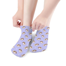 Load image into Gallery viewer, Shih Tzu Socks - Ankle Length - Smiling Shih Tzu Love-Accessories-Accessories,Dog Dad Gifts,Shih Tzu,Socks-17