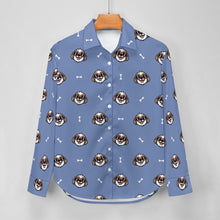 Load image into Gallery viewer, Shih Tzu with Shades Women&#39;s Shirt-8