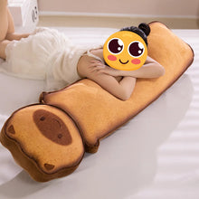 Load image into Gallery viewer, Siamese Cat Long Body Pillow - Well Toasted Kitty - Giant Plush Pillow