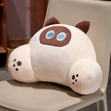 Load image into Gallery viewer, Siamese Cat Pillow - Comfy Cat Decorative Plush Chair Cushion Bed Pillow-A-35x45cm-1