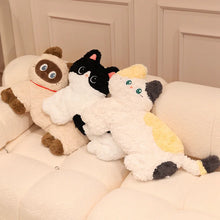 Load image into Gallery viewer, Siamese Cat Plush Toy and Throw Pillow - Furry Doe Eyed Companion-18