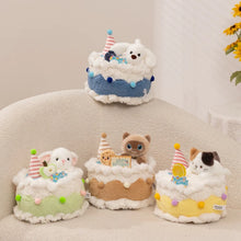 Load image into Gallery viewer, Siamese Cat Plush Toy - Sweet Birthday Cake Surprise - Cookie Cake-Stuffed Animals-Cats,Siamese Cat,Stuffed Animal-14