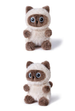 Load image into Gallery viewer, Siamese Cat Plush Toy Teddy Bear - Tiny Size-Cats-Stuffed Animal-11