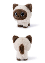 Load image into Gallery viewer, Siamese Cat Soft Toy - Small - Pocket Purr Mini Plush Toy-4