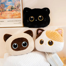 Load image into Gallery viewer, Siamese Point Cat Plush Pillow - Sweet Big-Eyed Cutie-4