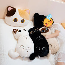 Load image into Gallery viewer, Siamese Cat Pillow - Plush with PP Cotton - Big-Eyed Fur Ball-Home Decor-Cats,Home Decor,Pillows,Siamese Cat,Stuffed Animal-4