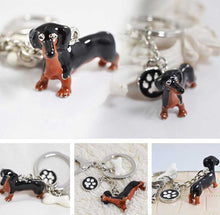 Load image into Gallery viewer, Siberian Husky Love 3D Metal Keychain-Key Chain-Accessories, Dogs, Keychain, Siberian Husky-12