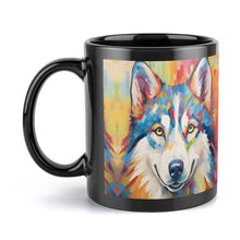 Load image into Gallery viewer, Siberian Splendor Husky Coffee Mug-5