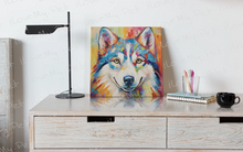 Load image into Gallery viewer, Siberian Splendor Husky Wall Art Poster-Art-Dog Art, Home Decor, Poster, Siberian Husky-2