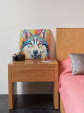 Load image into Gallery viewer, Siberian Splendor Husky Wall Art Poster-Art-Dog Art, Home Decor, Poster, Siberian Husky-3
