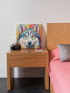 Siberian Splendor Husky Wall Art Poster-Art-Dog Art, Home Decor, Poster, Siberian Husky-3