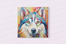 Load image into Gallery viewer, Siberian Splendor Husky Wall Art Poster-Art-Dog Art, Home Decor, Poster, Siberian Husky-4