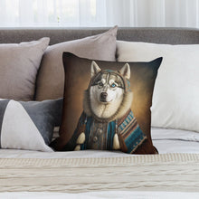 Load image into Gallery viewer, Siberian Sweetheart Siberian Husky Plush Pillow Case-Cushion Cover-Dog Dad Gifts, Dog Mom Gifts, Home Decor, Pillows, Siberian Husky-2
