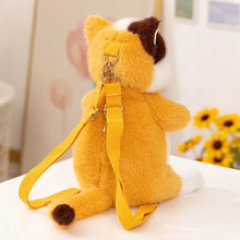 Load image into Gallery viewer, Silver Tabby and White Cat Plush Toy and Backpack - Adorable Everyday Cat and Carry-13