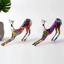 Load image into Gallery viewer, Silver Tipped Hydro Art Playtime Stretch Greyhound / Whippet Statues-Home Decor-Dog Dad Gifts, Dog Mom Gifts, Greyhound, Home Decor, Statue, Whippet-9