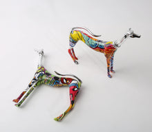 Load image into Gallery viewer, Silver Tipped Hydro Art Standing Greyhound / Whippet Statues-Home Decor-Dog Dad Gifts, Dog Mom Gifts, Greyhound, Home Decor, Statue, Whippet-3