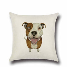 Load image into Gallery viewer, Simple Dalmatian Love Cushion CoverHome DecorPit Bull