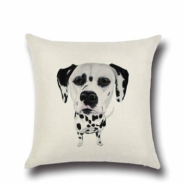Simple Dalmatian Love Throw Pillow 360x