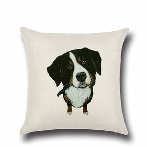 Simple Staffordshire Bull Terrier Love Cushion CoverHome DecorBorder Collie