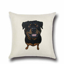 Load image into Gallery viewer, Simple Staffordshire Bull Terrier Love Cushion CoverHome DecorRottweiler