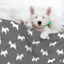 Load image into Gallery viewer, Simple Westie Love Blanket for Dog-Dog Blanket-Blankets,Home Decor,West Highland Terrier-1