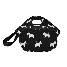Load image into Gallery viewer, Simple Westie Love Neoprene Lunch Bag-Accessories-Accessories,Bags,Lunch Bags,West Highland Terrier-7