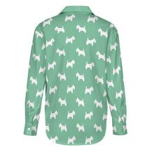 Load image into Gallery viewer, Simple Westie Love Women's Shirt-Apparel-Apparel,Dog Mom Gifts,Shirt,West Highland Terrier-18