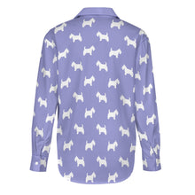 Load image into Gallery viewer, Simple Westie Love Women's Shirt-Apparel-Apparel,Dog Mom Gifts,Shirt,West Highland Terrier-21