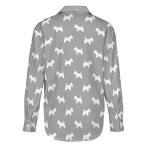 Load image into Gallery viewer, Simple Westie Love Women's Shirt-Apparel-Apparel,Dog Mom Gifts,Shirt,West Highland Terrier-24
