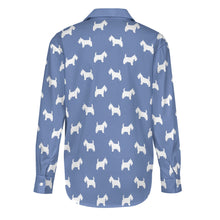 Load image into Gallery viewer, Simple Westie Love Women's Shirt-Apparel-Apparel,Dog Mom Gifts,Shirt,West Highland Terrier-15