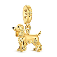 Load image into Gallery viewer, Simply Darling Cocker Spaniel Gold Charm Pendant-KTC2049-1-1