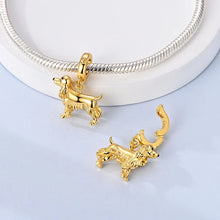 Load image into Gallery viewer, Simply Darling Poodle Charm Pendant – Gold Tone Silver-Accessories-Accessories,Charm Beads,Dog Memorial Gifts,Dog Mom Gifts,Jewellery,Poodle-4