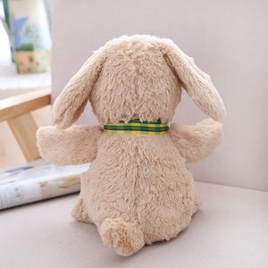 Singing and Clapping Yellow Labrador Interactive Plush Toy-Stuffed Animals-Labrador, Stuffed Animal-Dog-3